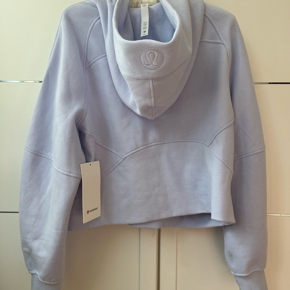Lululemon Scuba Oversized Half Zip Blissful Blue (Pastel Blue/Lavender) XS/S - Picture 5 of 11